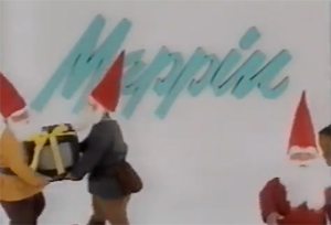 Projeto Autobahn - Propaganda de Natal dos anos 80