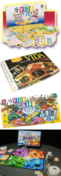 JOGO DA VIDA - BRINQUEDOS ESTRELA / TABULEIRO, CÉDULAS